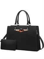 new LOVEVOOK Laptop Tote Bag for Women, Leather