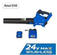 Kobalt 24V Battery Handheld Leaf Blower