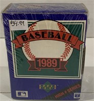 1989 Baseball  High Series  card set factory