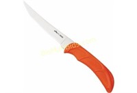 OUTDOOR EDGE 5" BONING/FILLET KNIFE ORANGE HANDLE