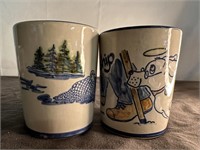 2 Louisville Stoneware Mugs