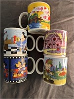 5 Disney Mugs