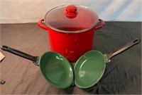 Stock Pot & Non-stick double handle pan