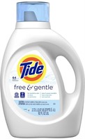 New Tide Free & Gentle Liquid Laundry Detergent,