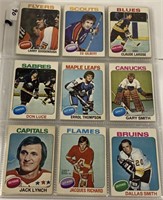 84- 1975/76 Hockey cards