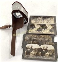 Antique Stereoscope Viewer: Keystone View Co.