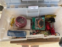 tool box with electrical for trailers