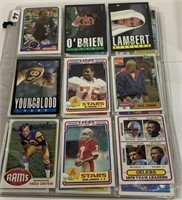 108- 1970/80’s Football cards