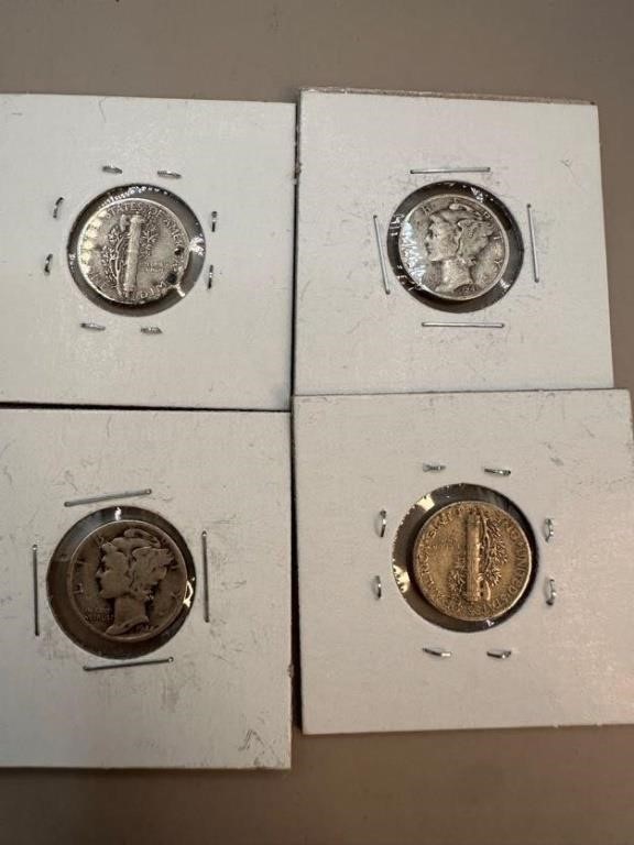 Mercury Head Dimes