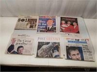 Wayne Gretzky Newspapers