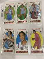 6-1969/70 Basketball Tall boys cards