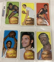 6-1970/71 Basketball tall boys cards