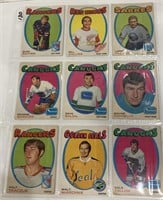 6- 1971/72  Hockey cards