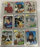 117- 1980’s Baseball cards