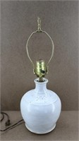 Stoneware 18"  Lamp No Shade