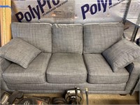 La-Z-Boy Grey Couch, pull out bed