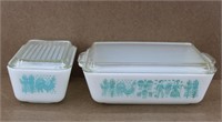 Pyrex Blue Amish Butterprint Dishes