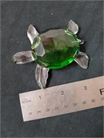 Glass Turtle paperweight