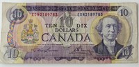 Canada 1971 Series $10 Paper Money