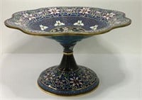 Cloisonne Footed Compote