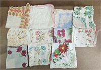 11pc Vintage Hankies