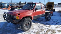 1988 Toyota Xtracab Deluxe 4WD Pickup Truck 2.4L,