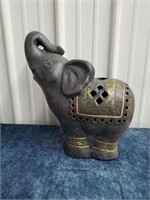 Cute elephant statue decor 16 inches tall