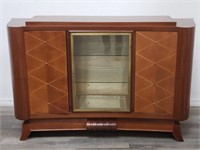 2-piece French Art Deco credenza with key