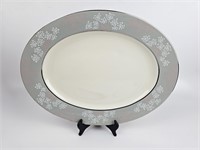 15 3/8" castleton lace oval serving platter