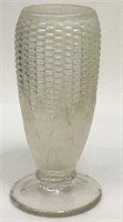 Northwood Iridescent Glass Corn Vase