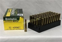 50 Rnds Remington .22 Hornet