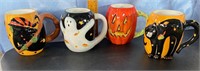 Vintage Halloween Mugs
