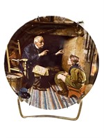 (6) Norman Rockwell Plates by Knowles