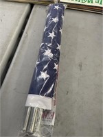 New American Flag 3x5 and Poles