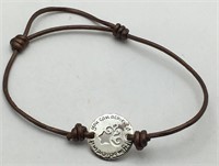 Cord Bracelet With Star Pendant