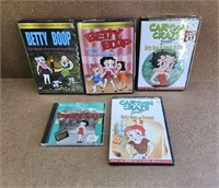 Misc. Vtg Betty Boop DVDs - Plus