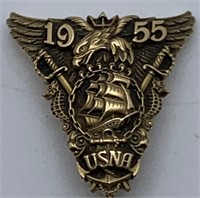 14k Gold 1955 United States Naval Pin