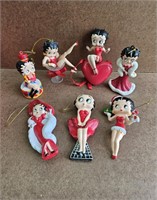 Vtg MIsc. Betty Boop Ornament Collection