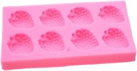 (3PC) Strawberry Series Fondant Mold Soap Silicone