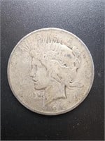 1926 Peace Silver Dollar Coin.