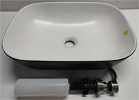 Cast Iron Sink & Liquid Dispenser