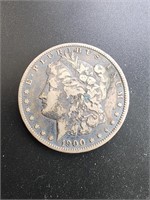 1900-O Morgan Silver Dollar Coin.