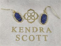 Kendra Scott Lapis Drop Earrings