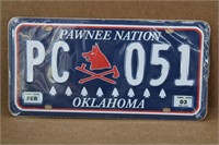 Pawnee Nation Oklahoma 03 License Plate