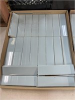 Box of Aqua Subway Tile (40) pieces 8 1/2x 2 1/4