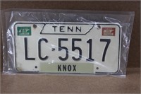 69-70 Tennessee License Plate