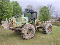 1997 Franklin 170 Skidder with 100 ft. cable winch