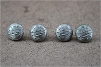 1800's Troy & Lansing Burgh RR Uniform F8 Buttons