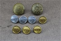 Vintage Conductor Buttons