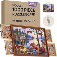 Jigsaw Puzzle Board - With Free Puzzle / 1000